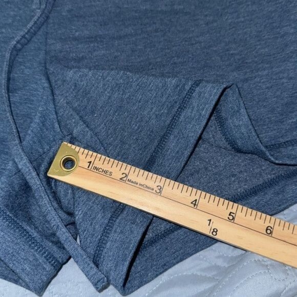 32 Degrees Ladies Blue Fleece Shorts Size M - Picture 3 of 7